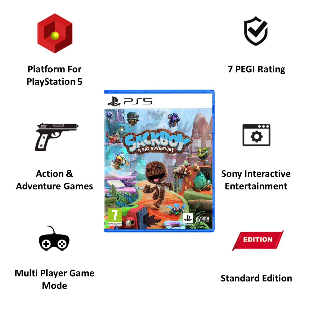 Buy Sony Sackboy A Big Adventure For PS5 (ActionAdventure Games